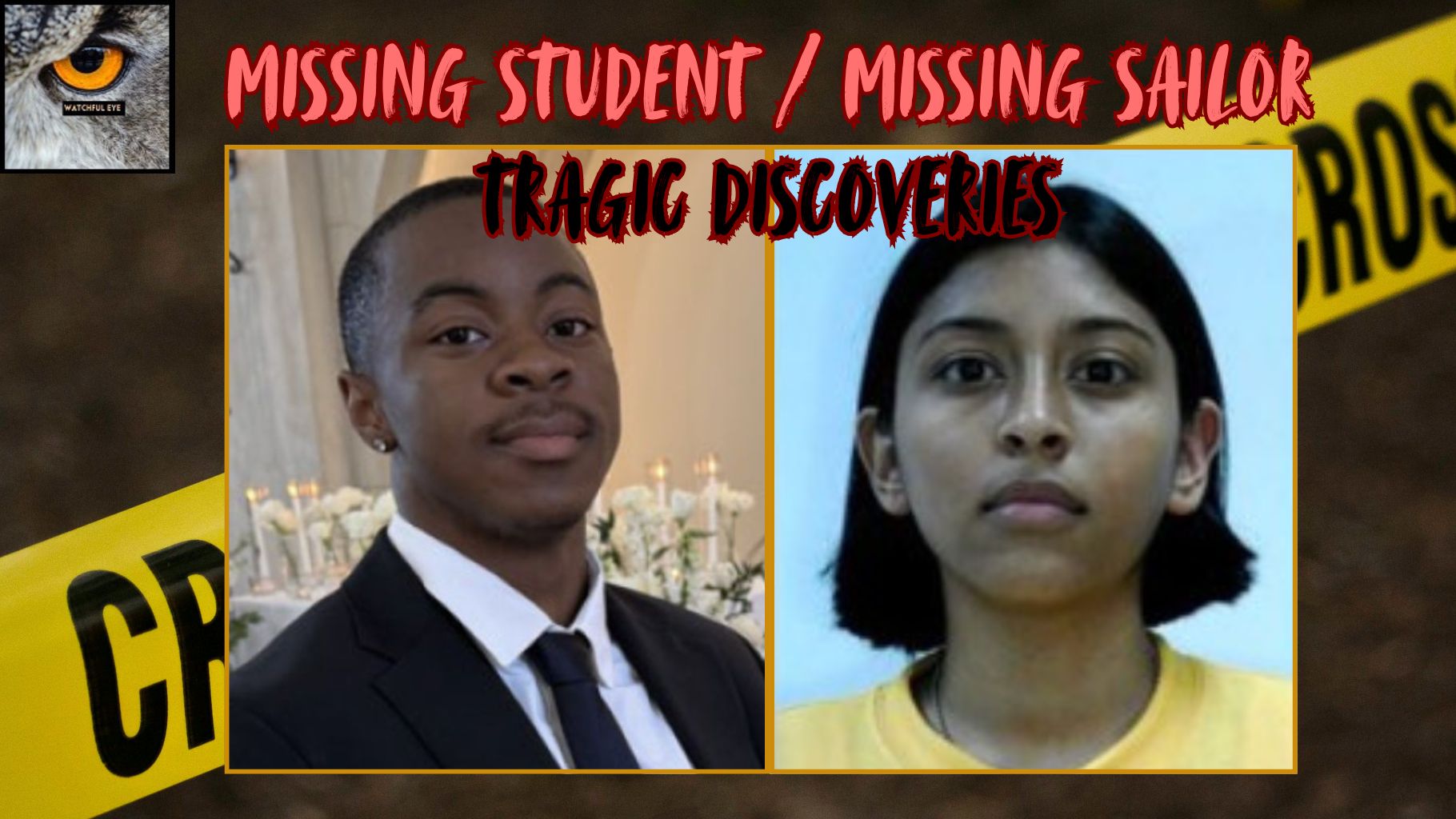 Discoveries made in cases of missing student and missing sailor